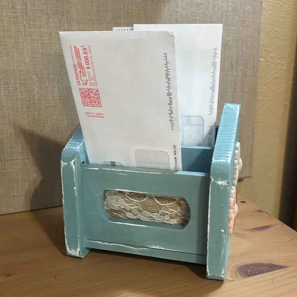 Boho Wood Organizer - Picture 5 of 14
